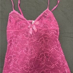 La SENZA Pink Lace Bra